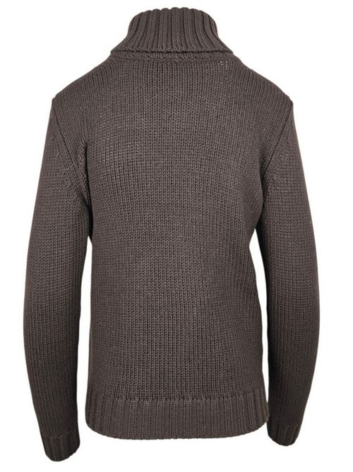 maglia donna dolcevita marrone Base Milano | B2117-1700278
